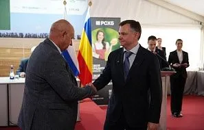 На прошедшем в г.Зерноград «Дне донского поля» врио Губерантора Ростовской области Юрий Слюсарь